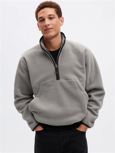 gap fleece pullover